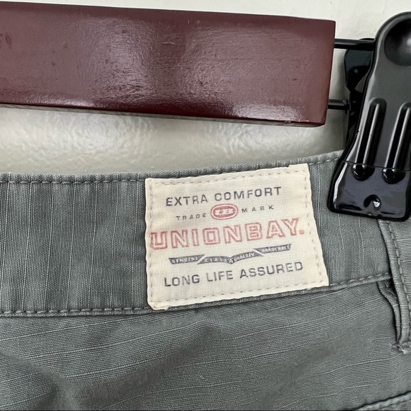 NWT UNIONBAY Womens Juniors Cargo Shorts Size 1 Sage Green - Picture 7 of 14